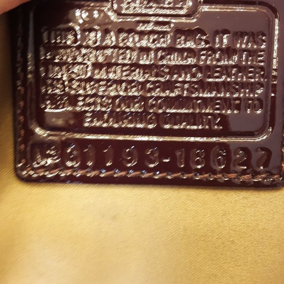 Coach Madison Lindsey Satchel Patent Leather - Picture 7 of 9